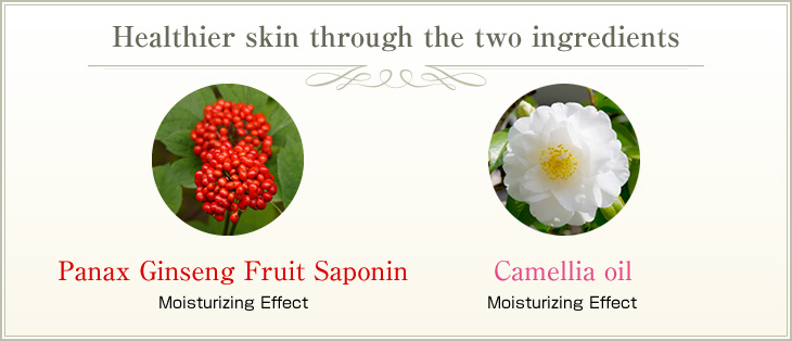 Healthier skin through two ingredients